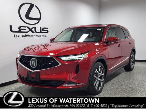 Performance Red Pearl 2023 Acura MDX Technology Package
