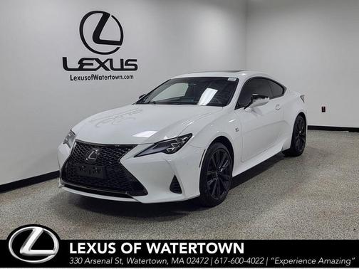 Ultra White 2024 Lexus RC 350 F Sport