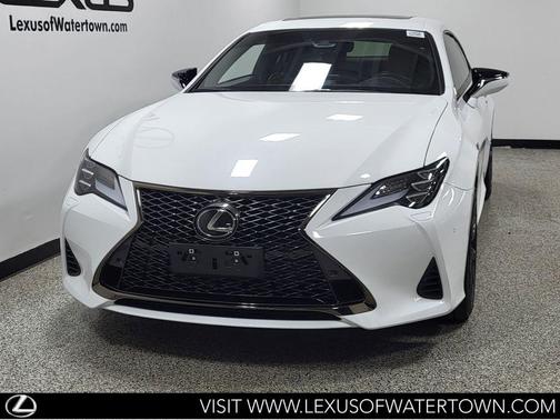 Ultra White 2024 Lexus RC 350 F Sport