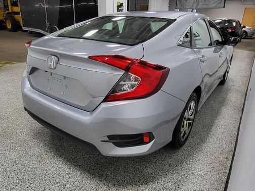 Modern Steel Metallic 2017 Honda Civic LX