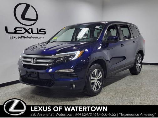 Blue 2017 Honda Pilot EX-L