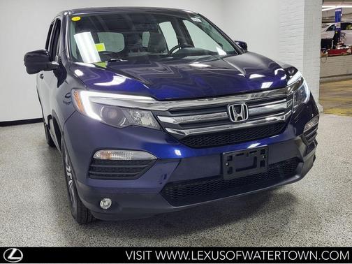 Blue 2017 Honda Pilot EX-L