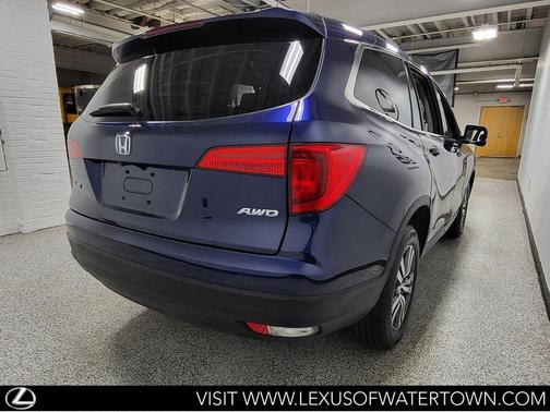 Blue 2017 Honda Pilot EX-L