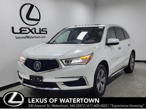 Platinum White Pearl 2020 Acura MDX 3.5L