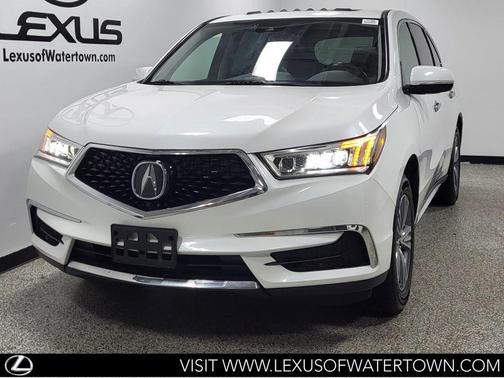 Platinum White Pearl 2020 Acura MDX 3.5L