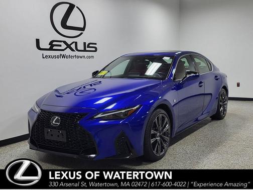 Ultrasonic Blue Mica 2.0 2024 Lexus IS 350 F Sport