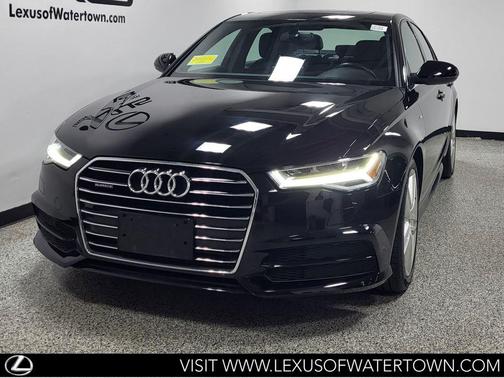 Black 2017 Audi A6 2.0T Premium