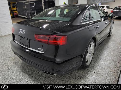 Black 2017 Audi A6 2.0T Premium