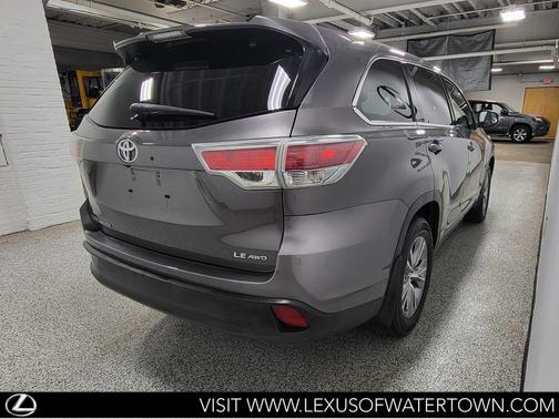 Predawn Gray Mica 2016 Toyota Highlander LE Plus