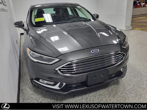 MAGNETIC METALLIC 2017 Ford Fusion Titanium