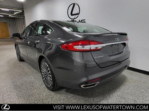 MAGNETIC METALLIC 2017 Ford Fusion Titanium