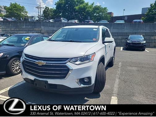 Summit White 2019 Chevrolet Traverse LT Leather