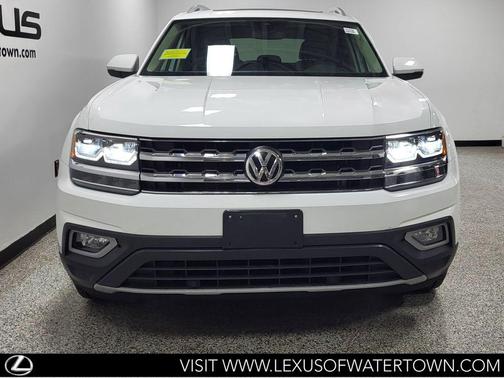 Pure White 2018 Volkswagen Atlas 3.6L SEL