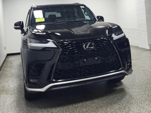Black 2024 Lexus LX 600 F SPORT