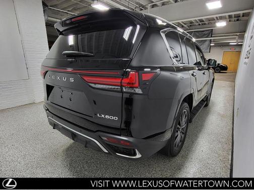 Black 2024 Lexus LX 600 F SPORT