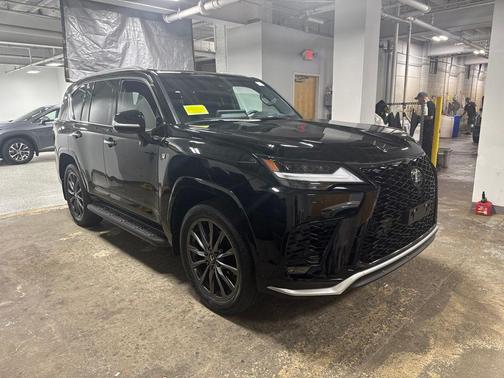 Black 2024 Lexus LX 600 F SPORT