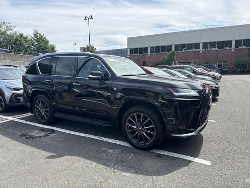 Black 2024 Lexus LX 600 F SPORT