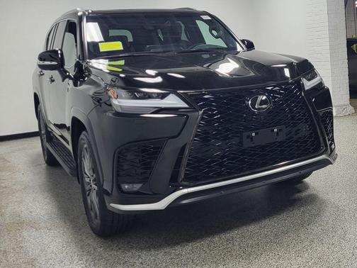 Black 2024 Lexus LX 600 F SPORT
