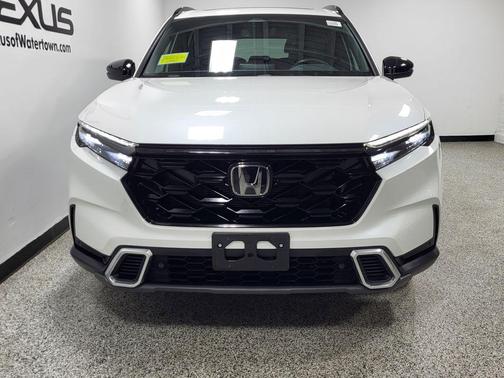 Platinum White Pearl 2023 Honda CR-V Hybrid Sport Touring AWD
