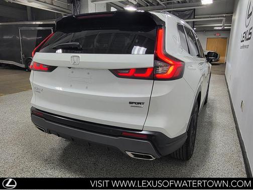 Platinum White Pearl 2023 Honda CR-V Hybrid Sport Touring AWD
