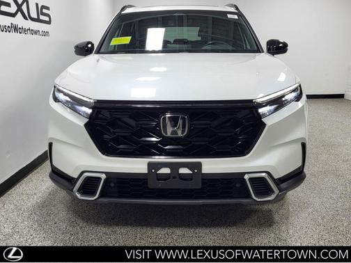 Platinum White Pearl 2023 Honda CR-V Hybrid Sport Touring AWD