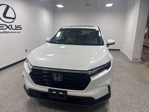 Platinum White Pearl 2024 Honda CR-V EX-L AWD