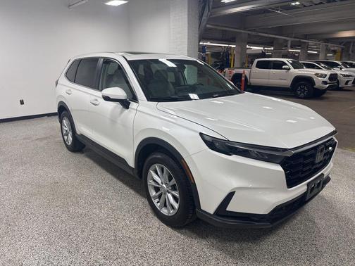 Platinum White Pearl 2024 Honda CR-V EX-L AWD