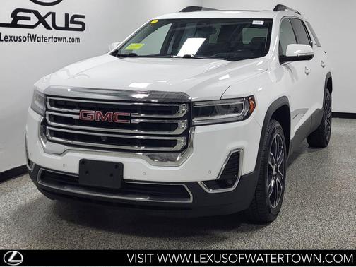 Summit White 2022 GMC Acadia AWD SLT