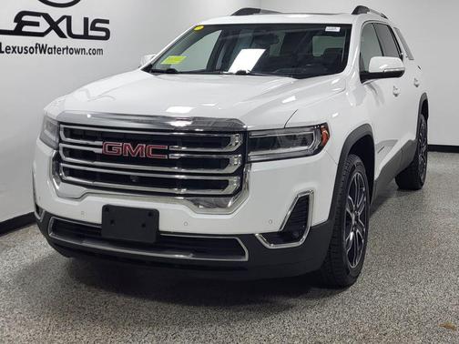 Summit White 2022 GMC Acadia AWD SLT
