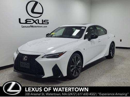Ultra White 2025 Lexus IS 350 F Sport