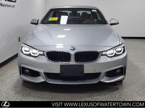 Glacier Silver Metallic 2018 BMW 440 i xDrive