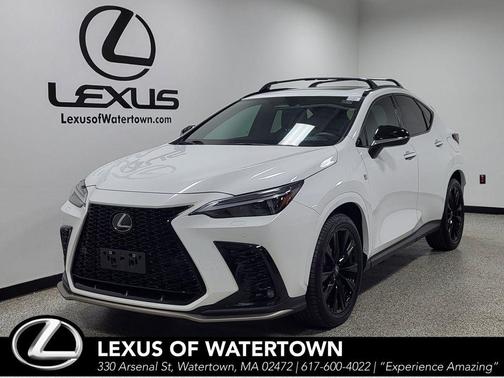 Ultra White 2025 Lexus NX 350 F SPORT Handling