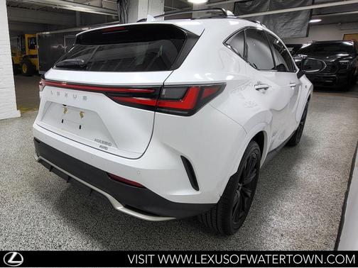 Ultra White 2025 Lexus NX 350 F SPORT Handling