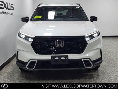 Platinum White Pearl 2024 Honda CR-V Hybrid Sport Touring AWD