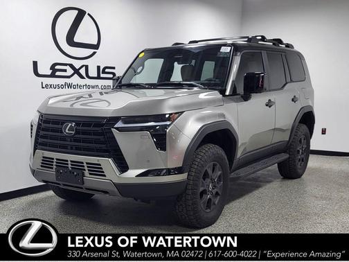 Atomic Silver/Black Roof 2025 Lexus GX 550 Overtrail