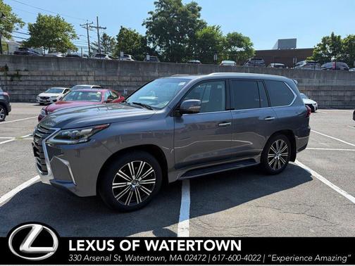 Nebula Gray Pearl 2020 Lexus LX 570 Three-Row