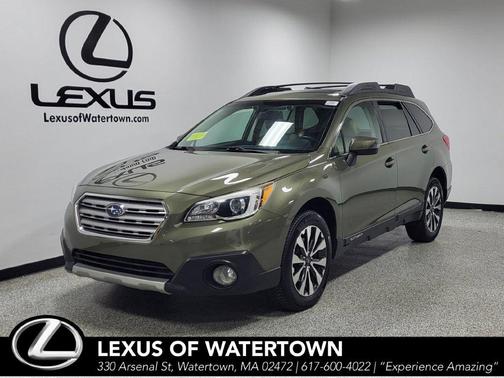 Wilderness Green Metallic 2015 Subaru Outback 3.6R Limited