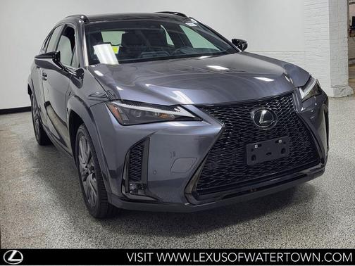 Cloudburst Gray with Obsidian Roof 2024 Lexus UX 250h F Sport