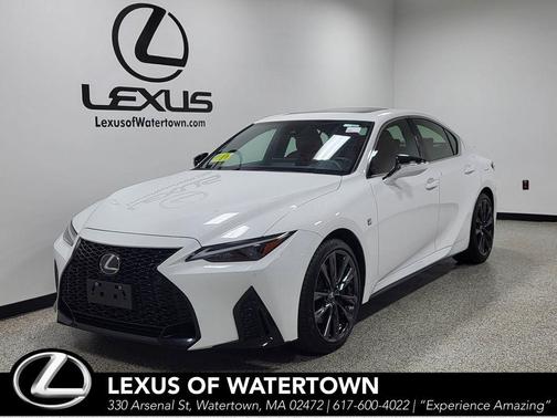Ultra White 2024 Lexus IS 350 F Sport