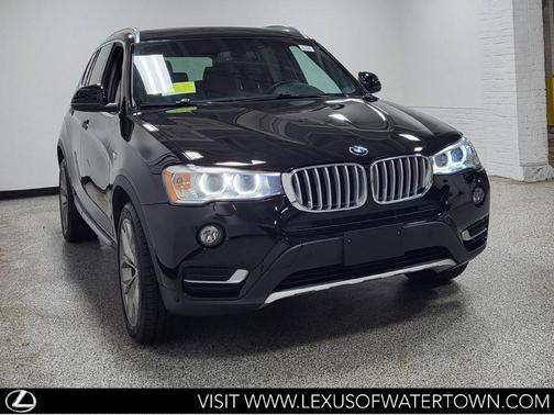 Black 2017 BMW X3 xDrive28i