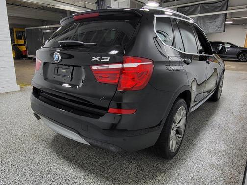 Black 2017 BMW X3 xDrive28i