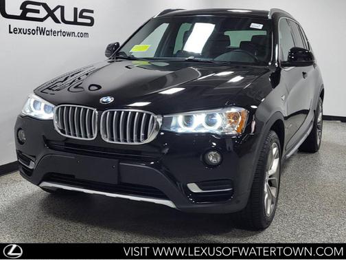 Black 2017 BMW X3 xDrive28i