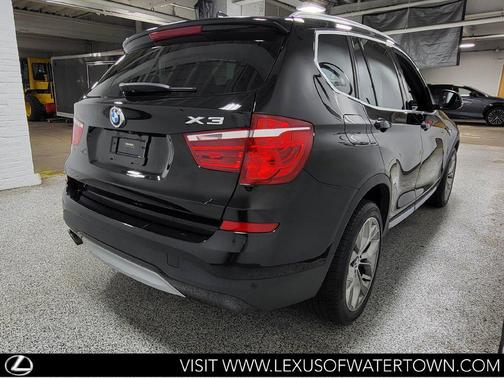 Black 2017 BMW X3 xDrive28i