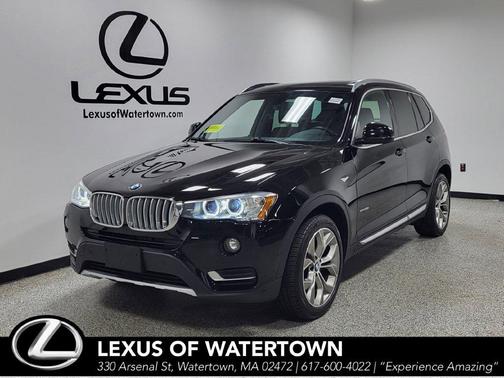 Black 2017 BMW X3 xDrive28i