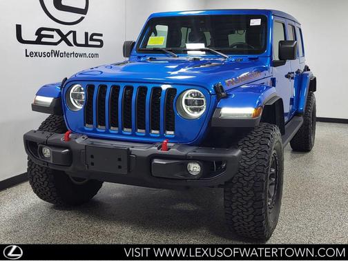 Hydro Blue Pearlcoat 2022 Jeep Wrangler Unlimited Rubicon