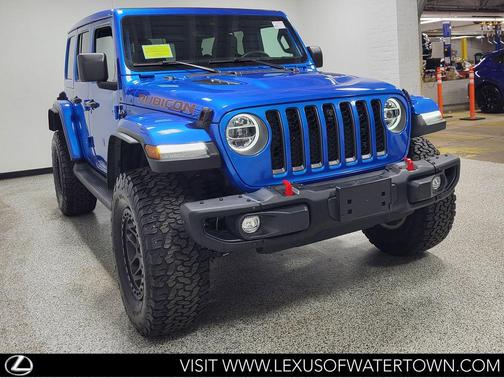 Hydro Blue Pearlcoat 2022 Jeep Wrangler Unlimited Rubicon