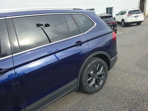 Atlantic Blue 2022 Volkswagen Tiguan 2.0T SE