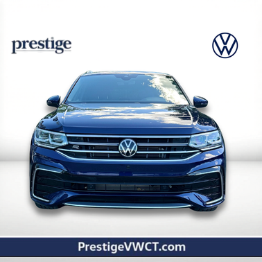 Atlantic Blue 2024 Volkswagen Tiguan 2.0T SEL R-Line