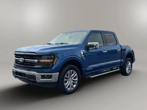 Blue 2024 Ford F-150 XLT