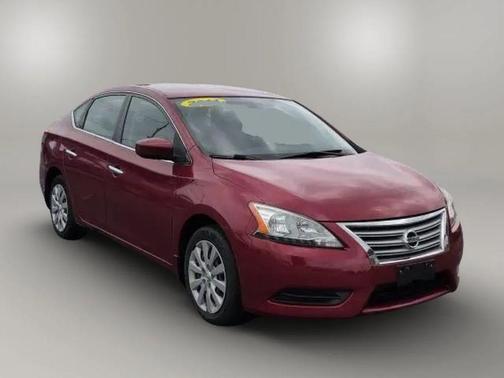 Red Brick 2014 Nissan Sentra SV